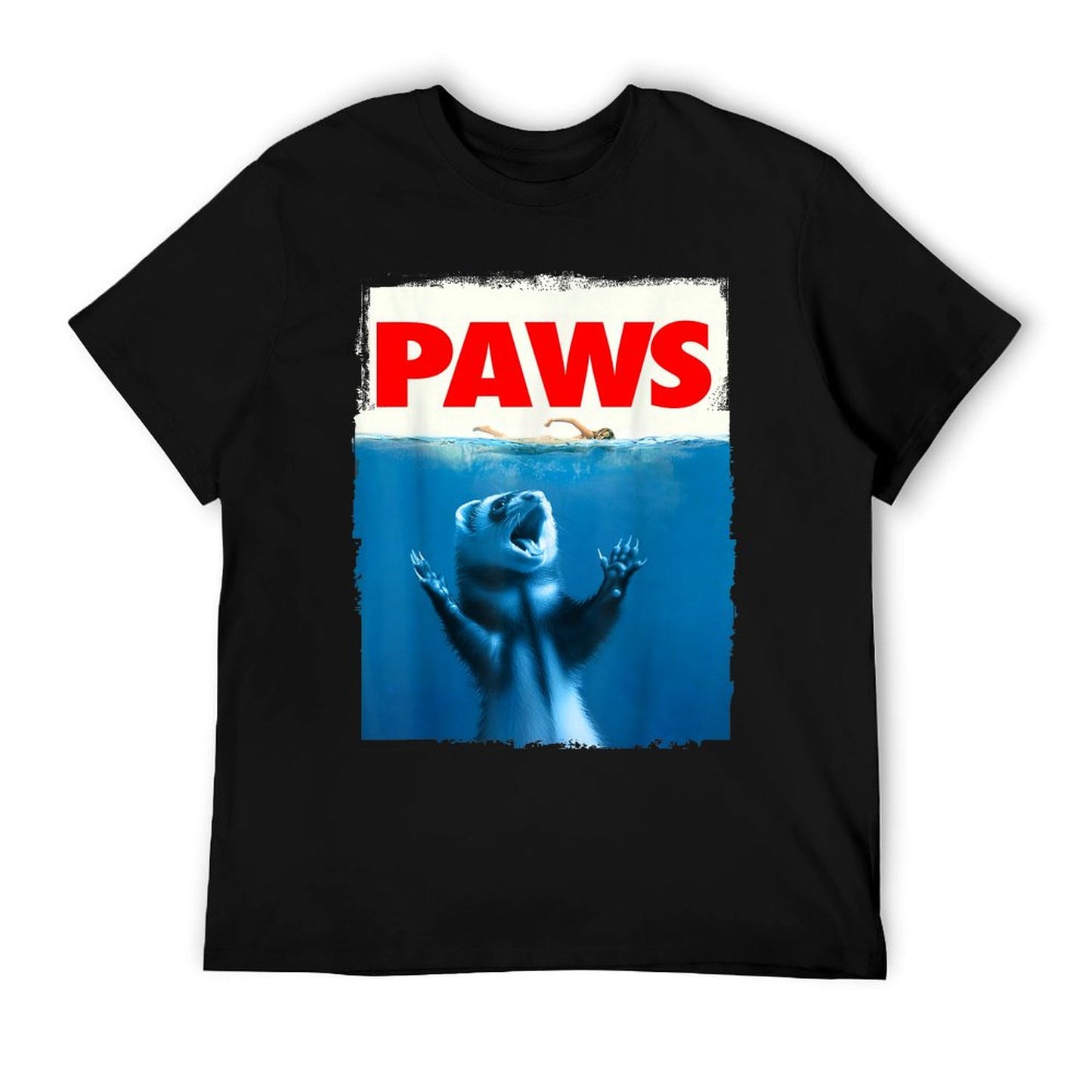 Paws Ferret Funny Ferret Lover Gifts For Men Women Kidn T-Shirt