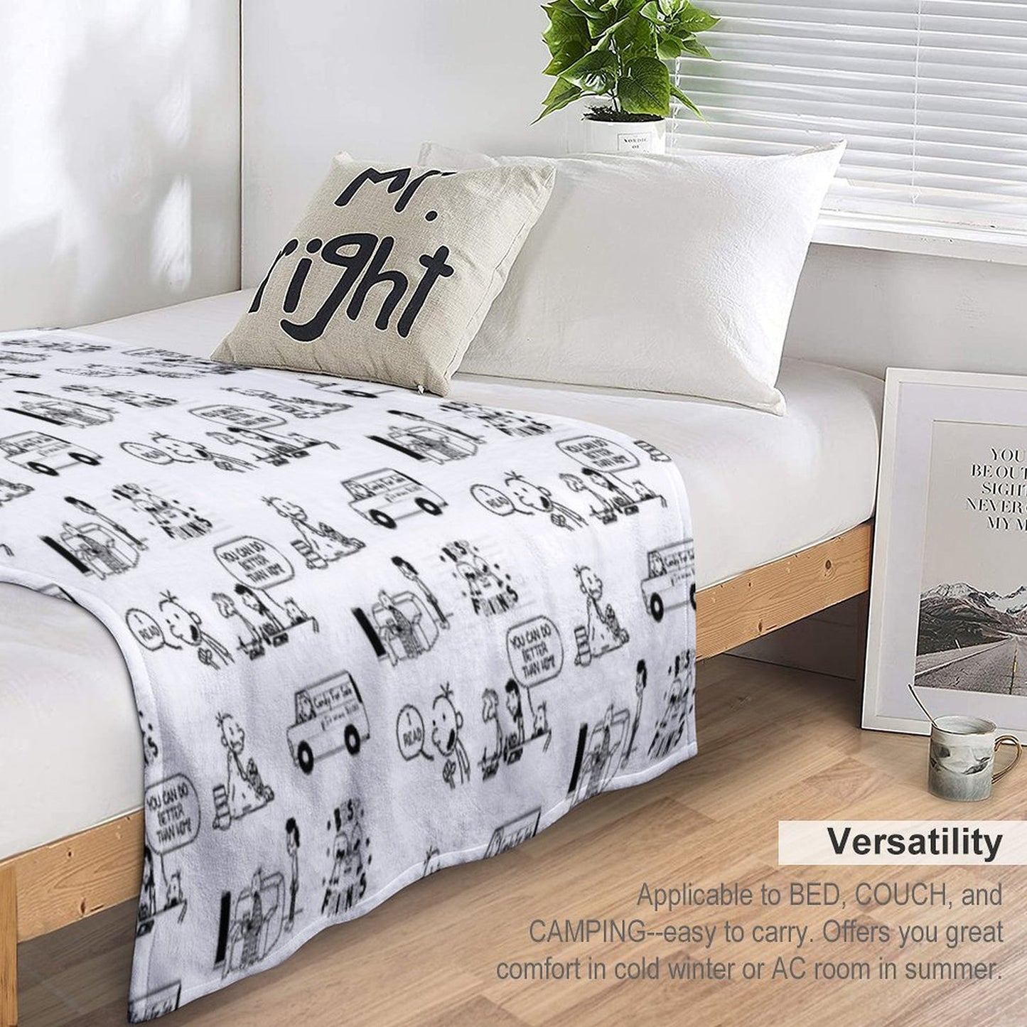Wimpy Kid Throw Blanket