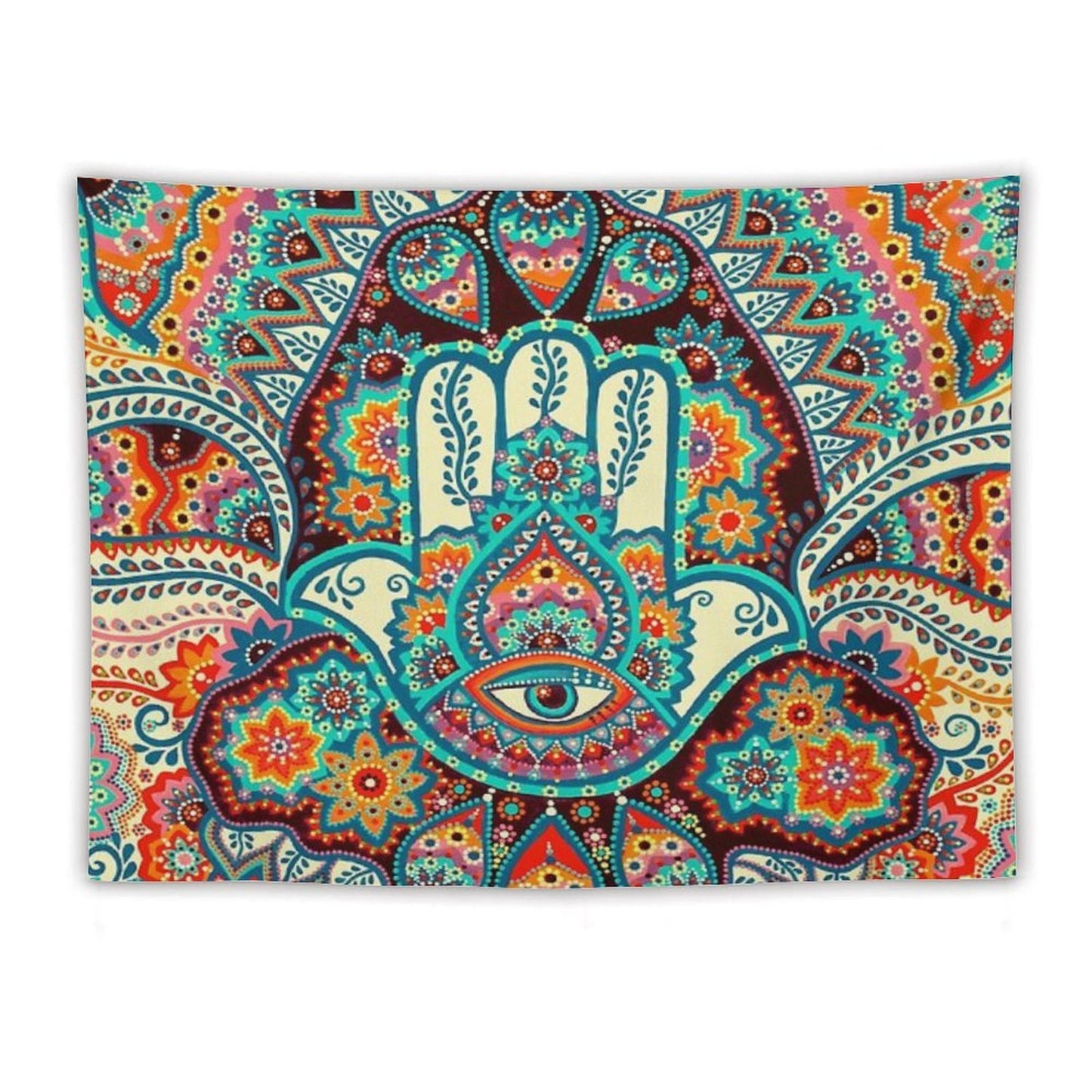 Hamsa Hand Tapestry