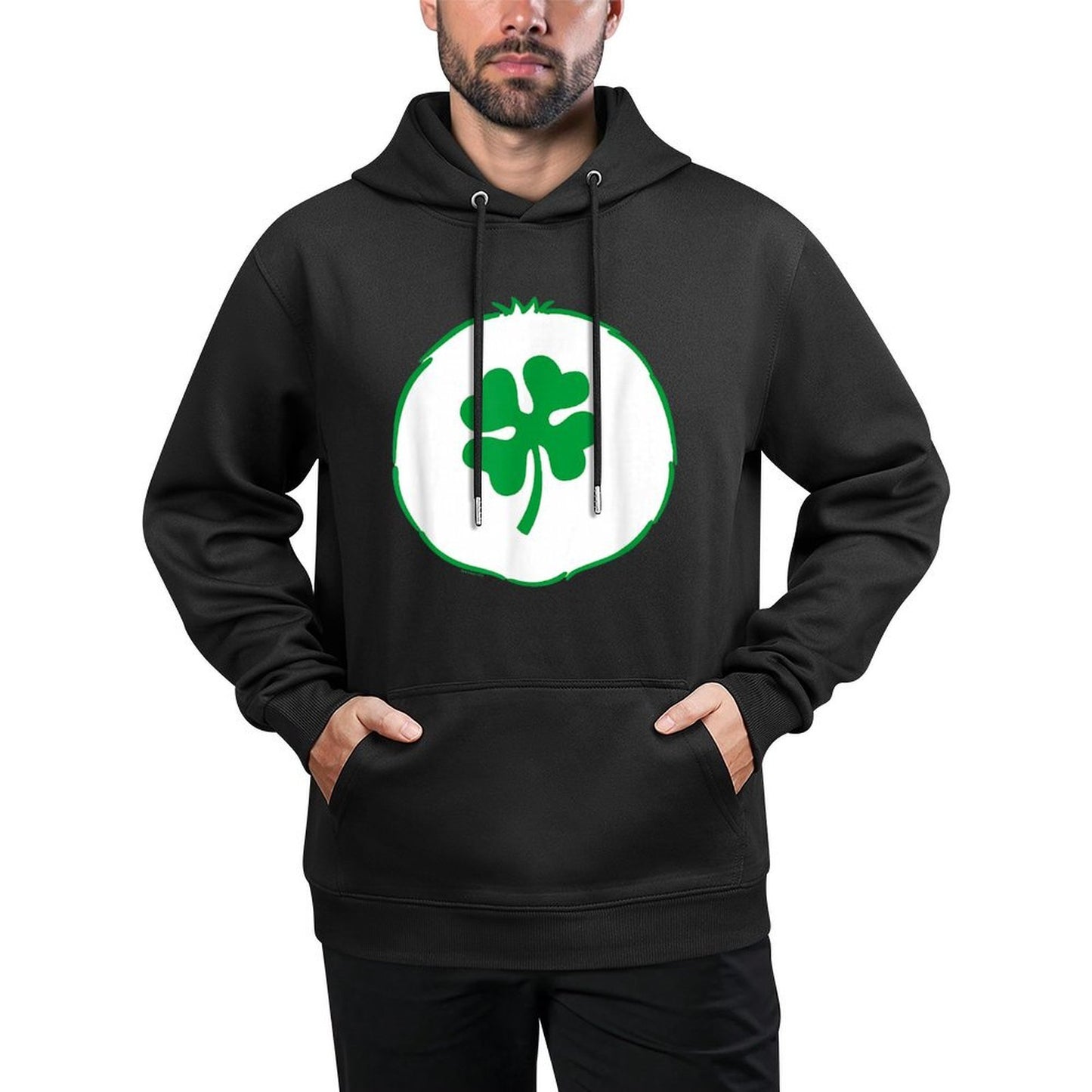 Care Bears Halloween Good Luck Bear Shamrock Belly Costume Breathable Fabric Hoodie