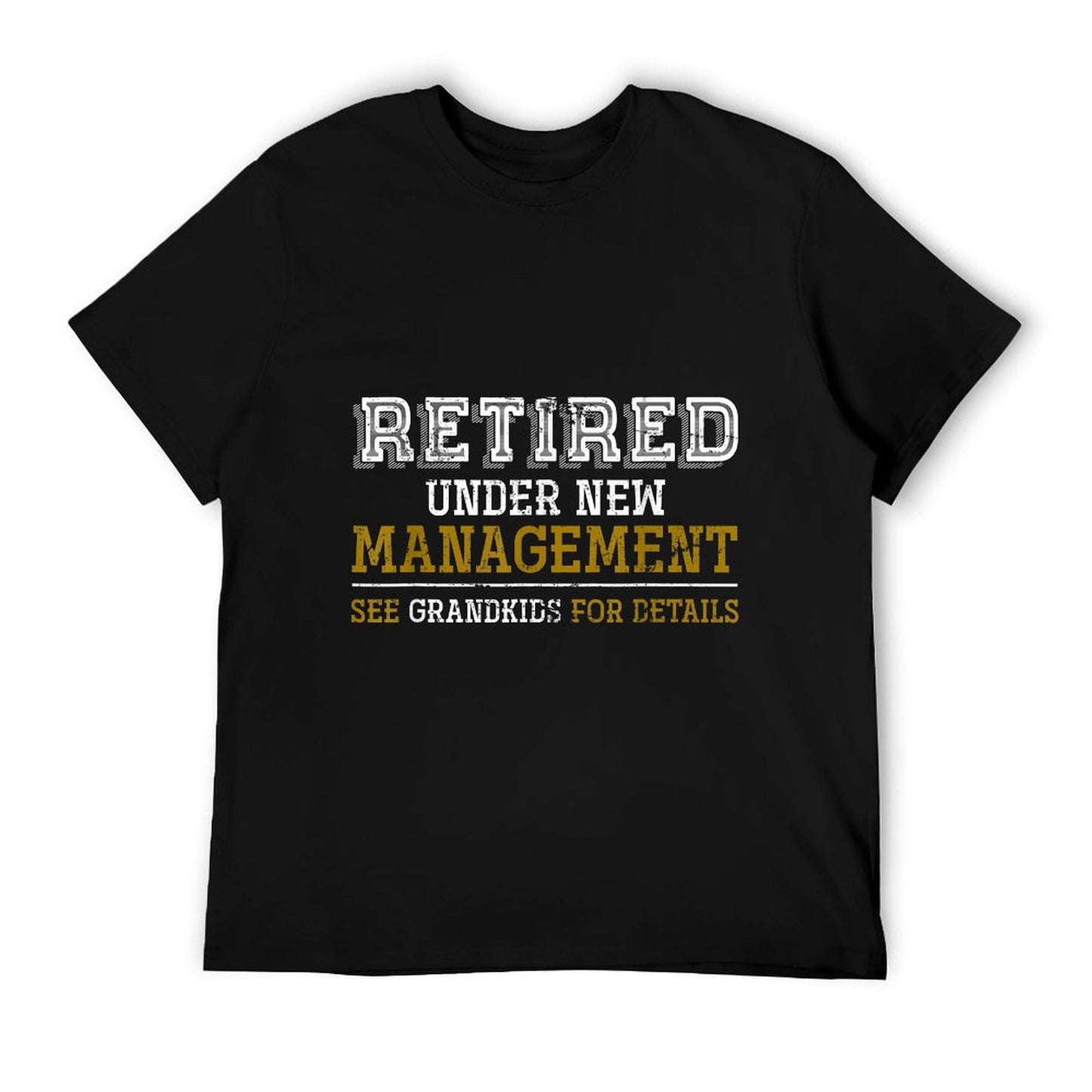 Funny Grandkids Grandpa Retirement Gift Retired T-Shirt