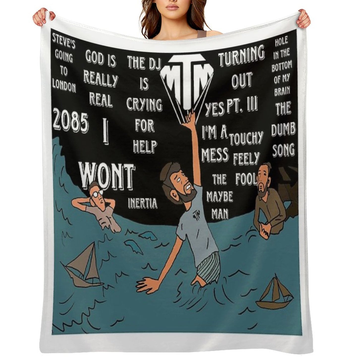 AJR The Maybe Man Throw Blanket