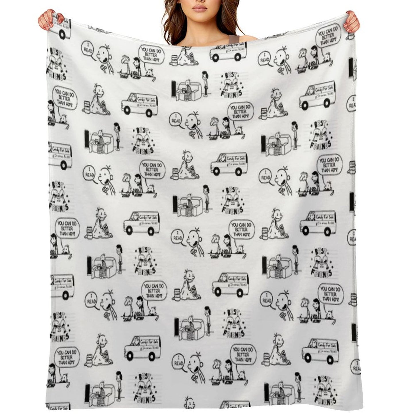 Wimpy Kid Throw Blanket