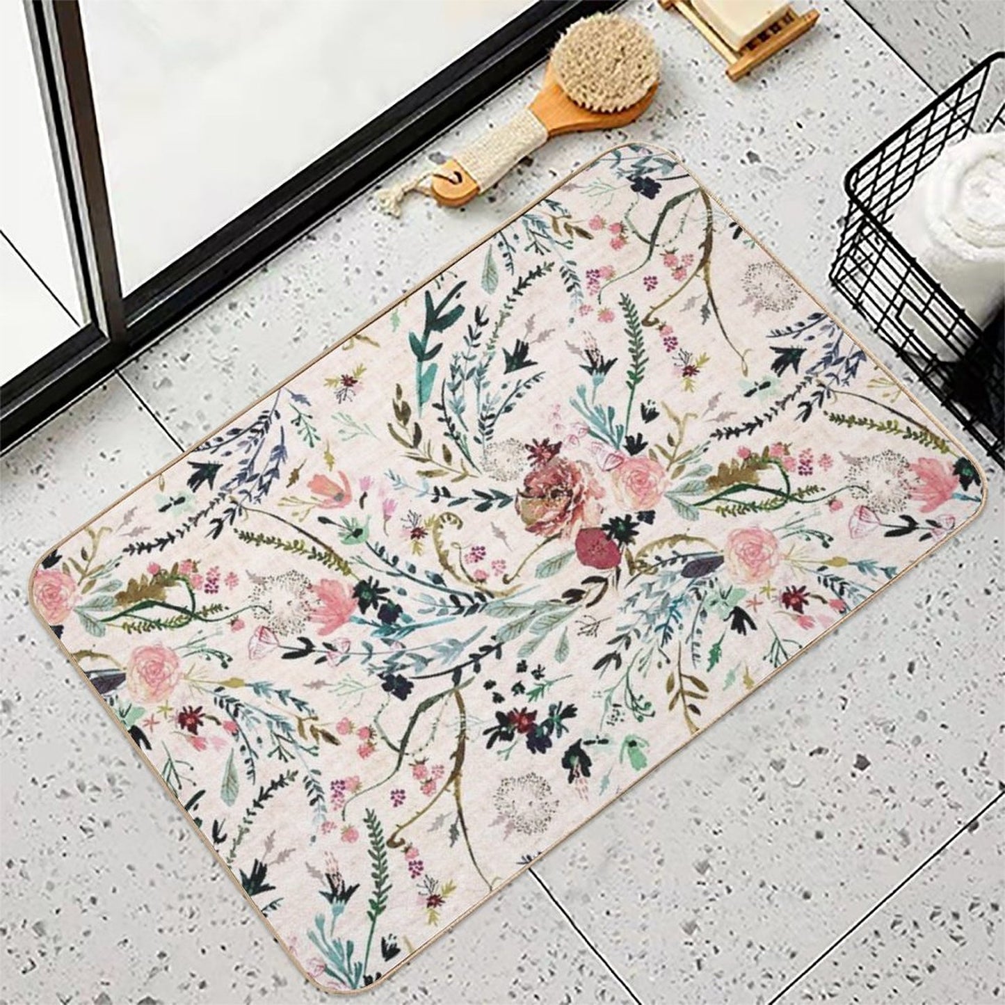 Fable Floral Bath Mat