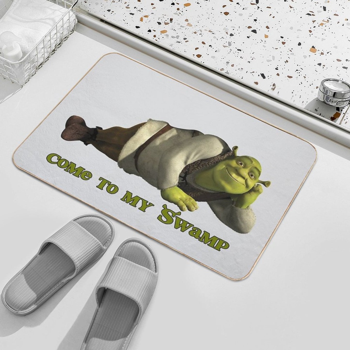 Come to My Swamp - Shrek Bath Mat