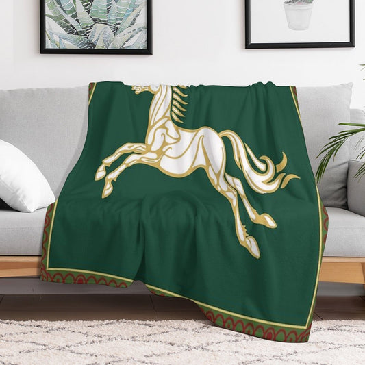 Banner of Rohan Throw Blanket
