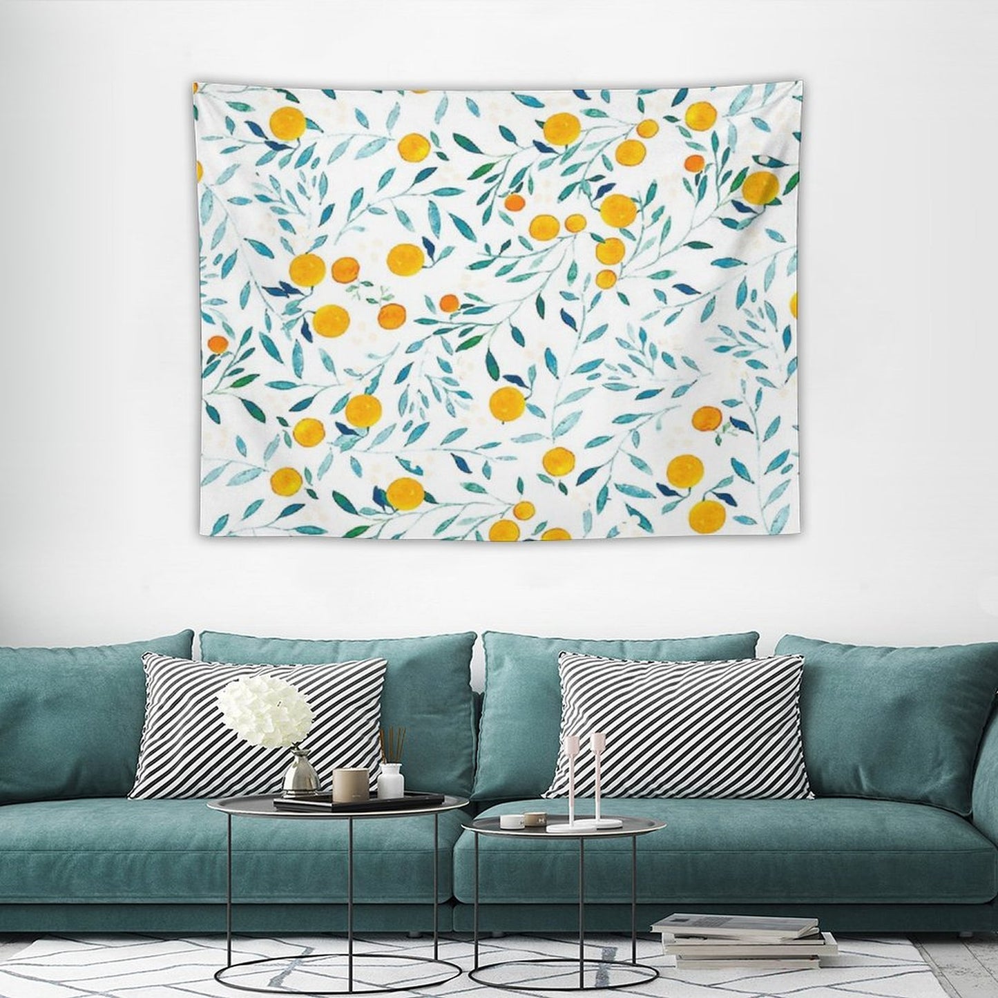 Orange Tree Tapestry