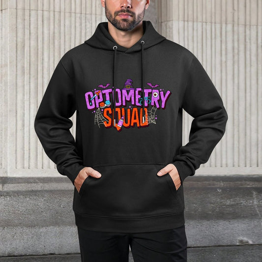 Halloween Optometry Squad Optometrist Eye Doctor Machine Washable Hoodie