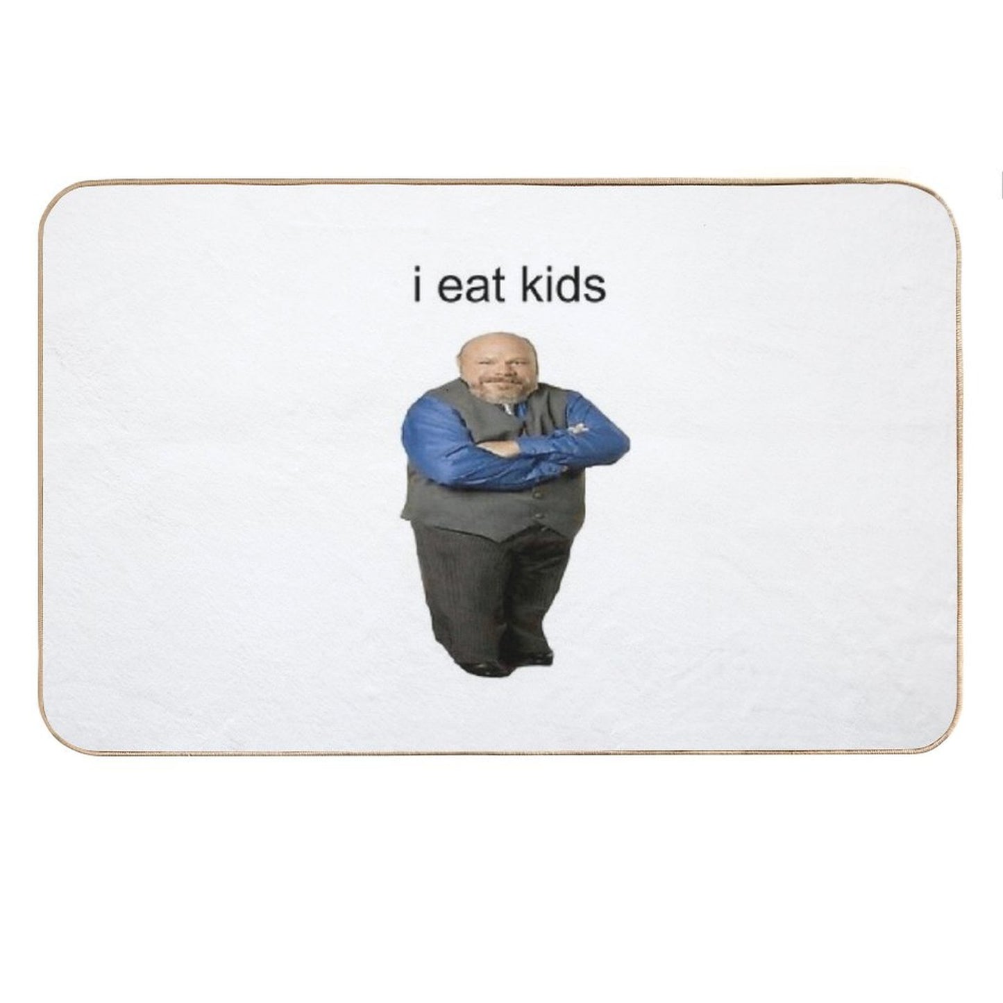 Bertram Eats Kids Bath Mat