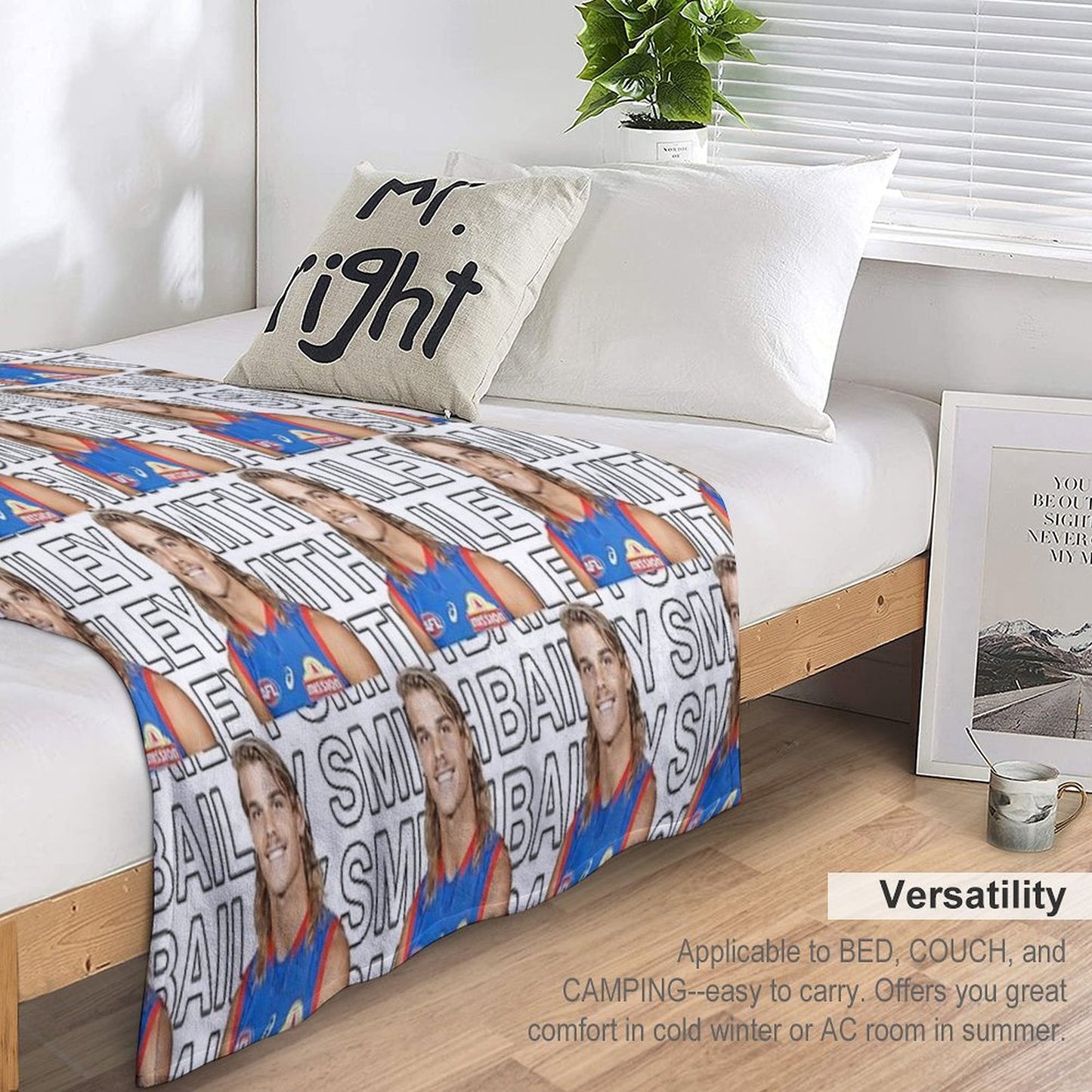 Bailey Smith Throw Blanket