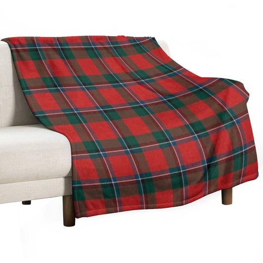 Sinclair Scottish Tartan Throw Blanket