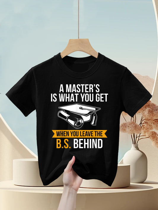 Master’s Degree MBA Masters Degree Graduation Kids T-Shirt