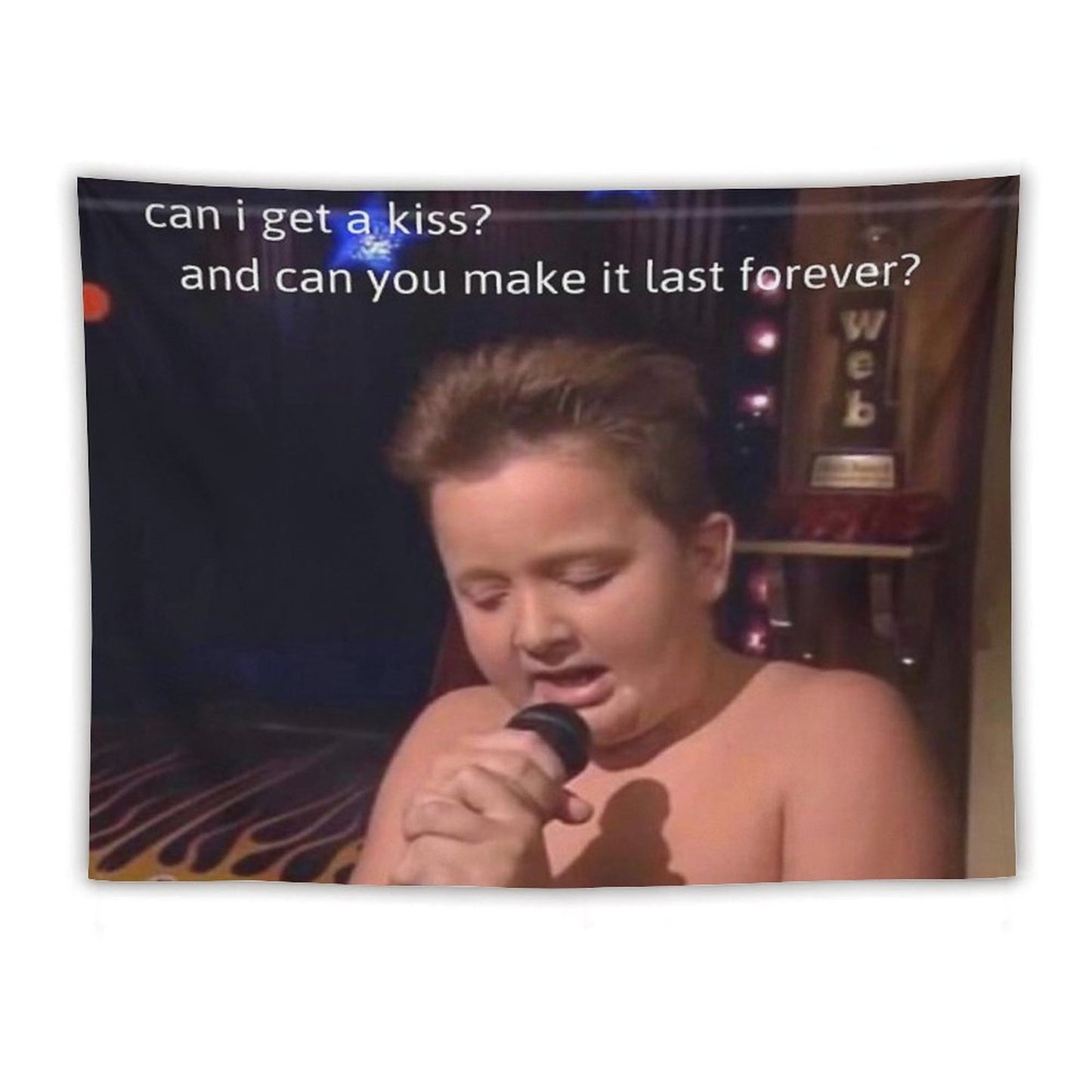Gibby Singing - ICarly Tapestry
