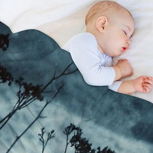 Midnight Dreams of The Sea Throw Blanket