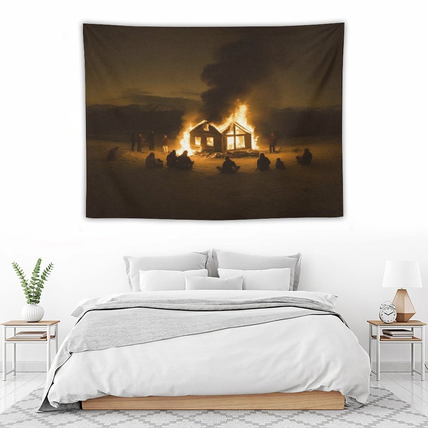 HOME SICK Tapestry