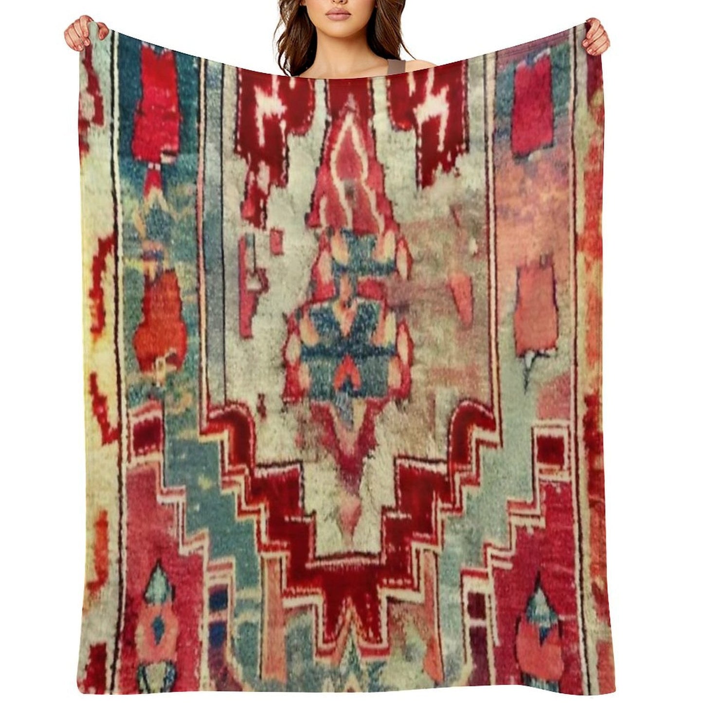 Bohemian Wanderlust Throw Blanket