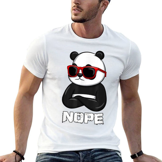 Nope Panda Soft T-Shirt