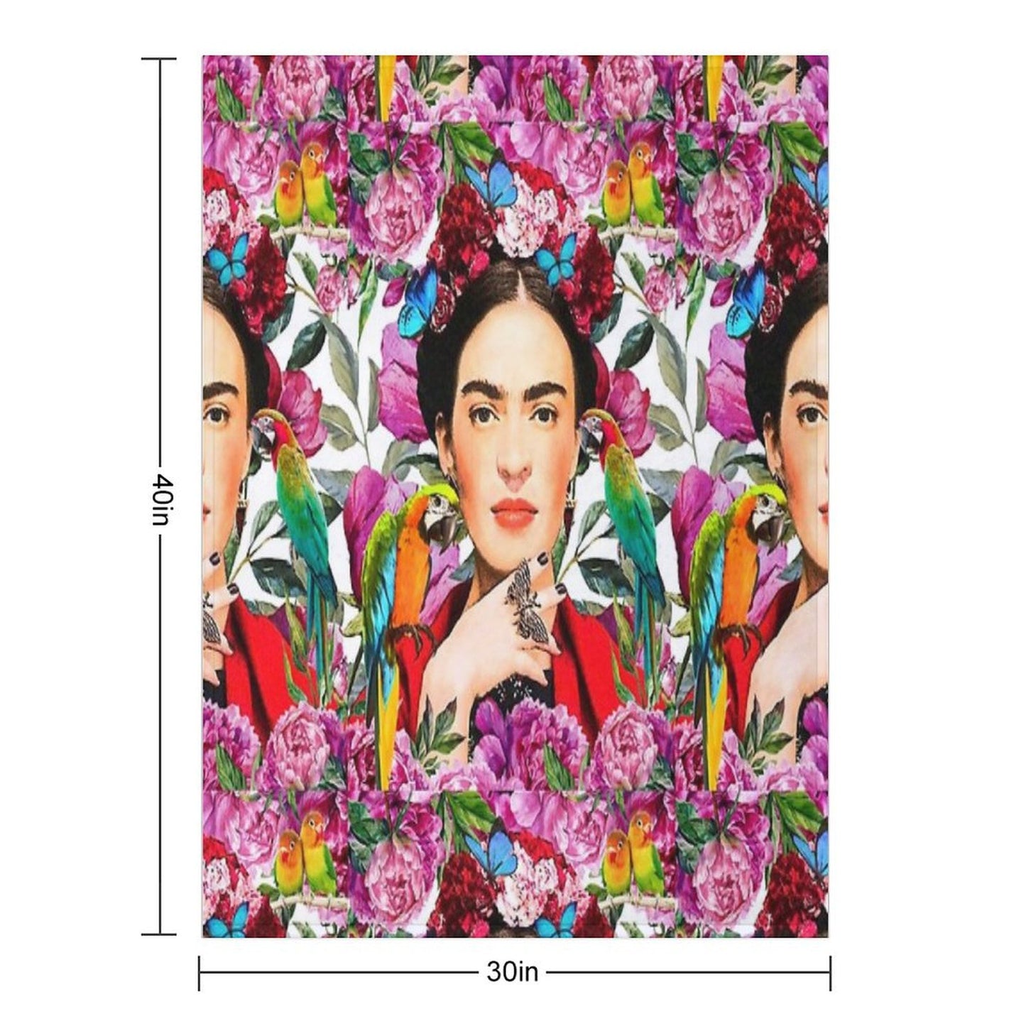 Frida.forever Throw Blanket
