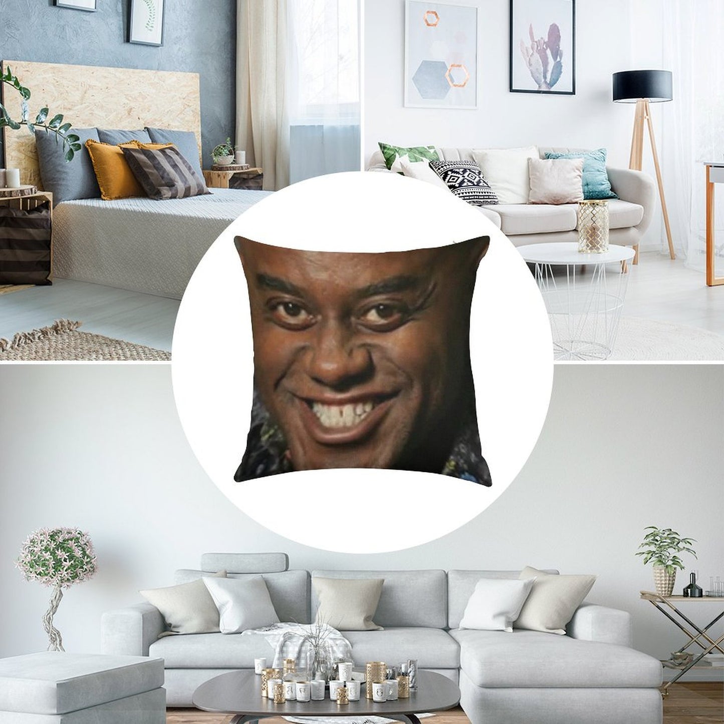 Ainsley Harriott Linen Throw Pillow Cover