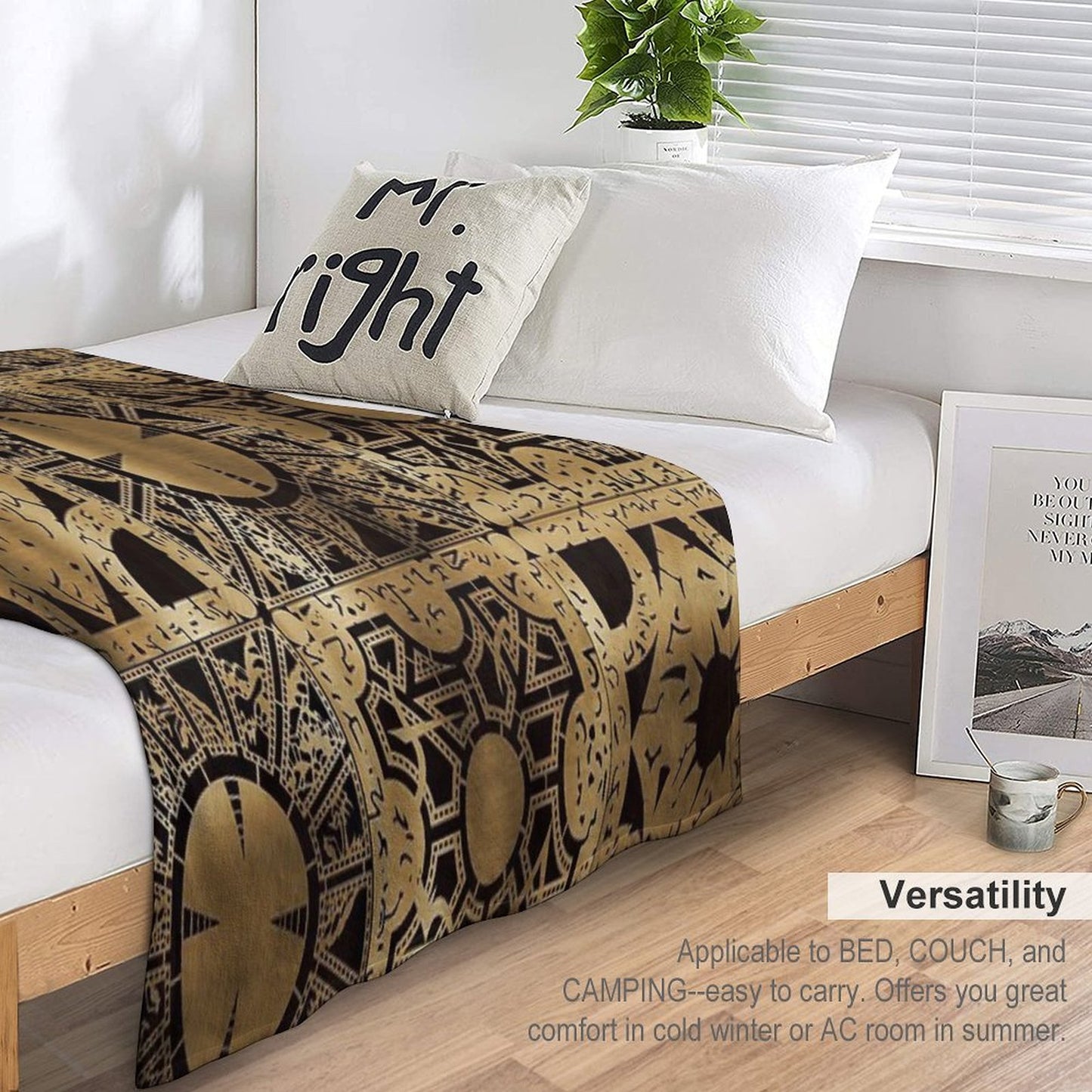 Lament Configuration Side A Throw Blanket