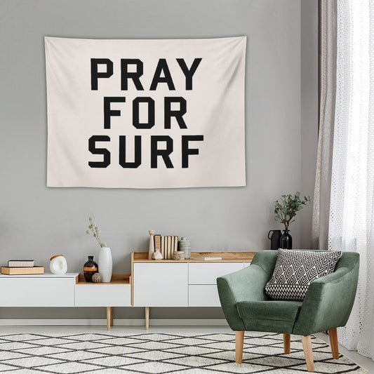 Pray For Surf Tapestry