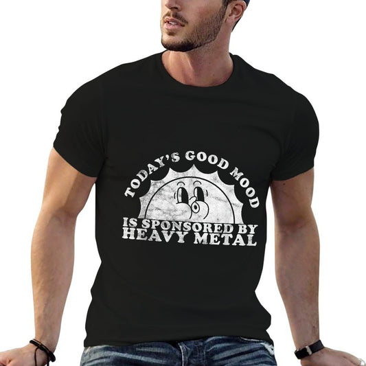 Funny Cute Vintage Retro Heavy Metal Or Heavy Metal  Classic T-Shirt