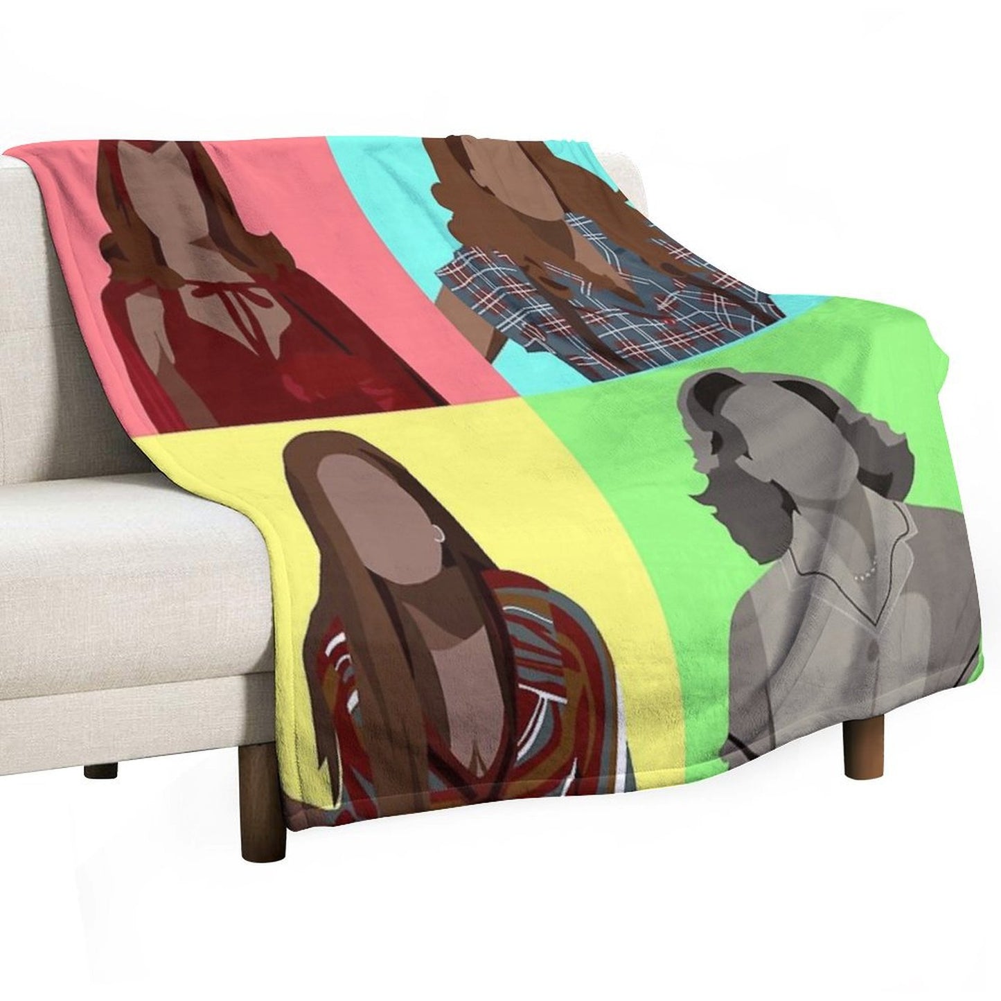Four Realities Throw Blanket
