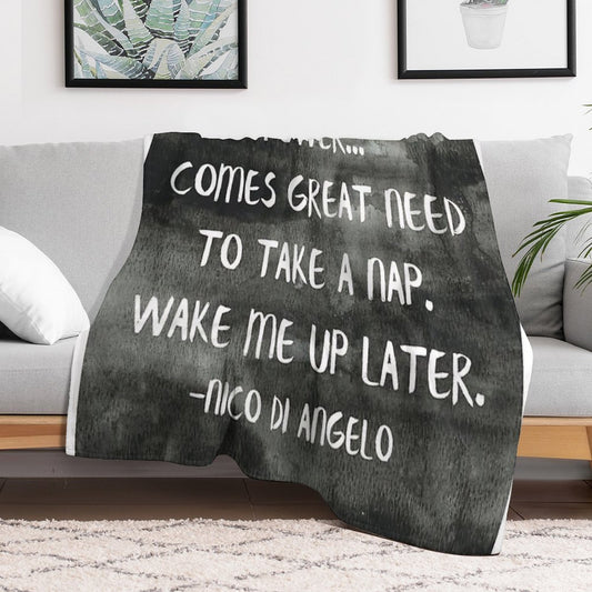 Naps Throw Blanket