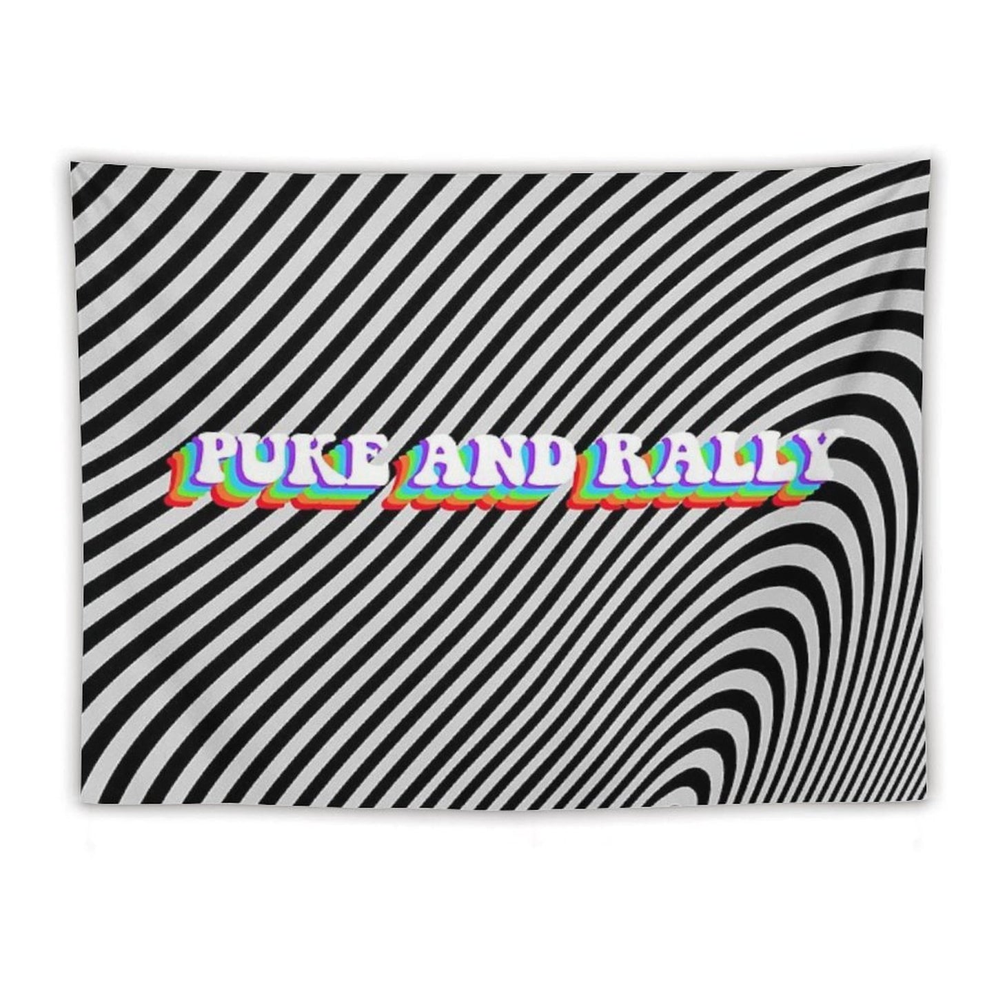 Puke And Rally Tapestry Tapestry