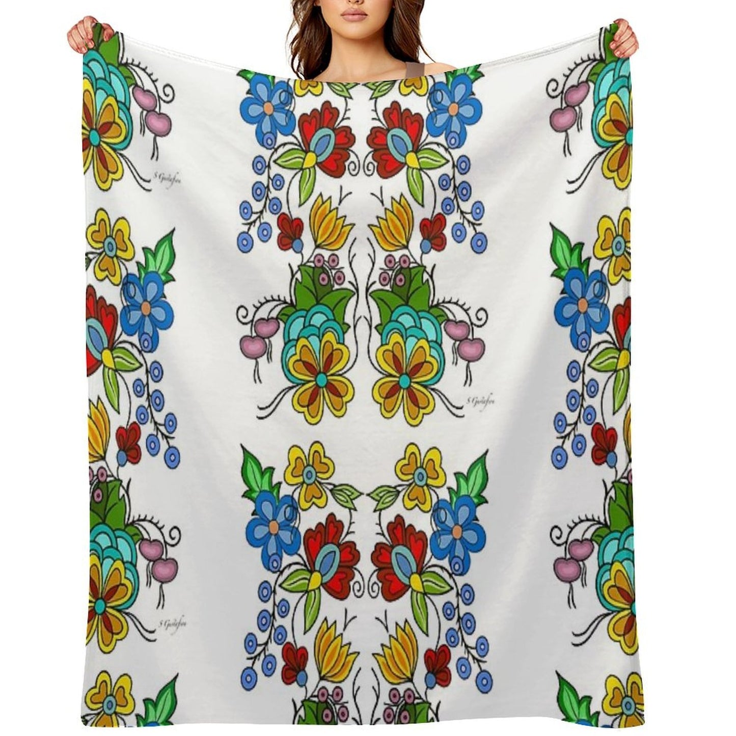 Woodland2 Throw Blanket