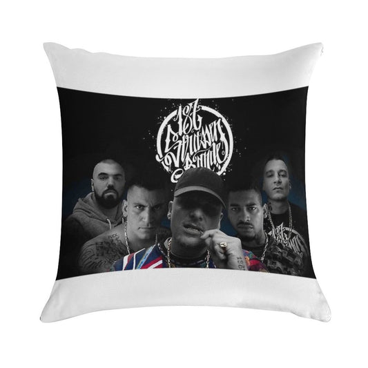 187-Strassenbande Soft Short Plush Fabric Throw Pillow