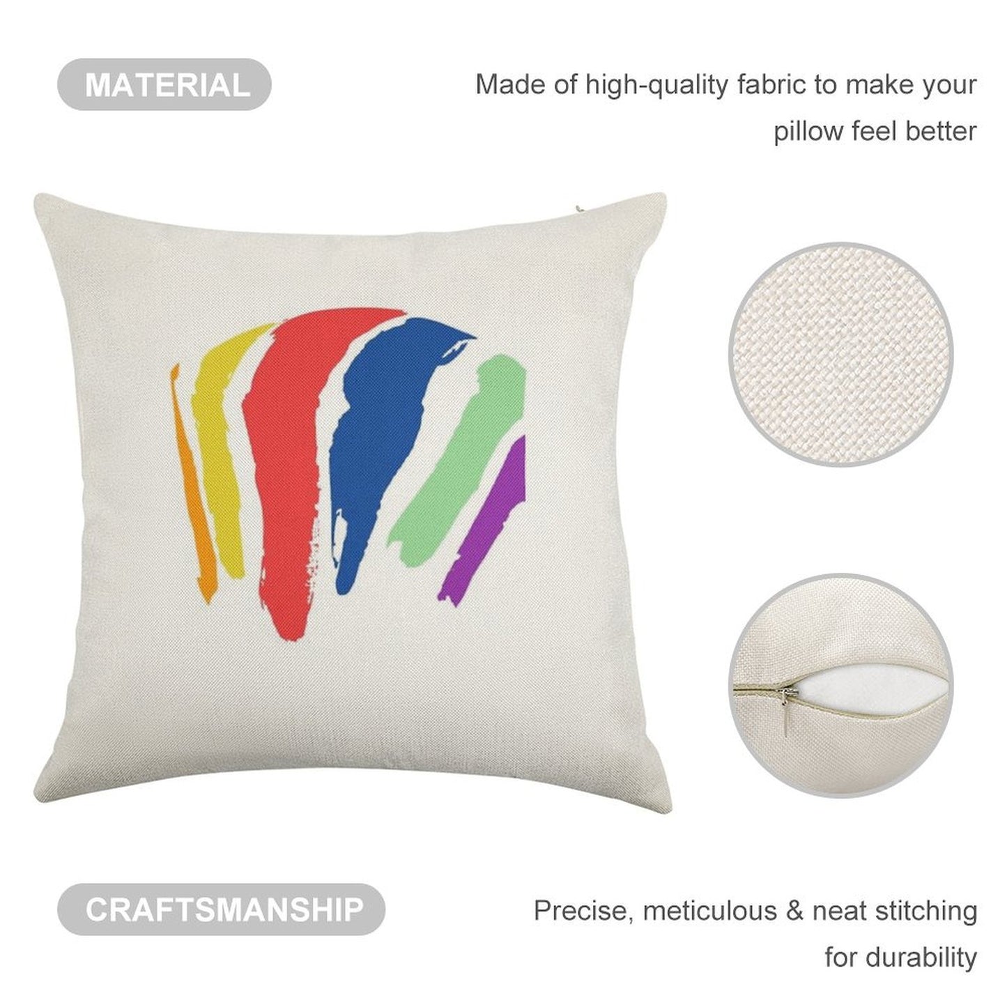 New England Gas Tank, Southie, Boston, South Boston, Massachusetts Linen Throw Pillow Cover