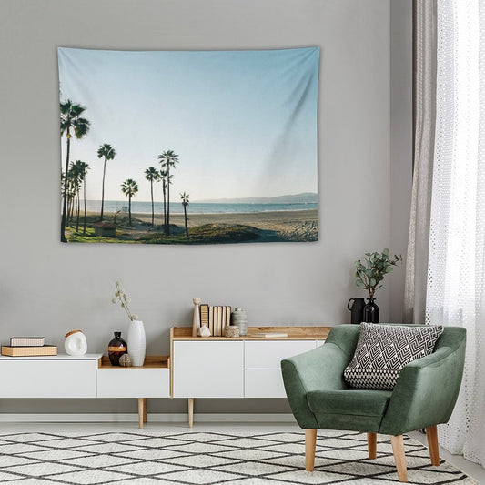 Southern California Palm Trees Tapestry