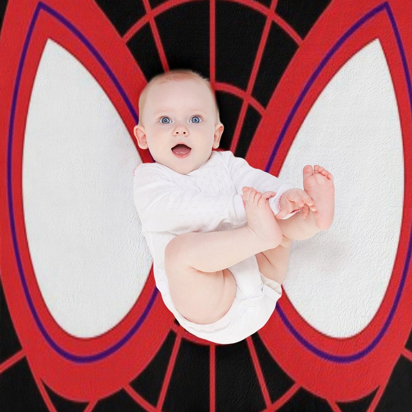 Miles Morales Eyes Throw Blanket