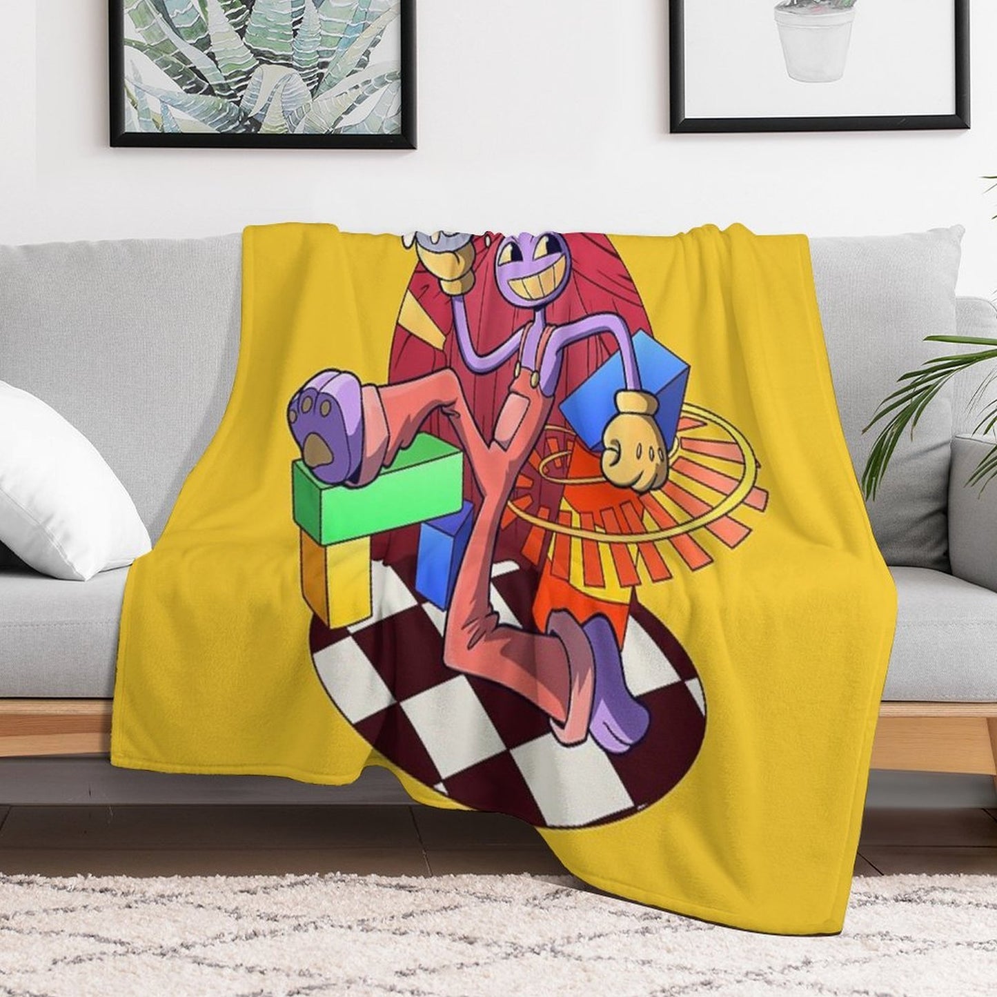 The Amazing Digital Circus - Jax Throw Blanket