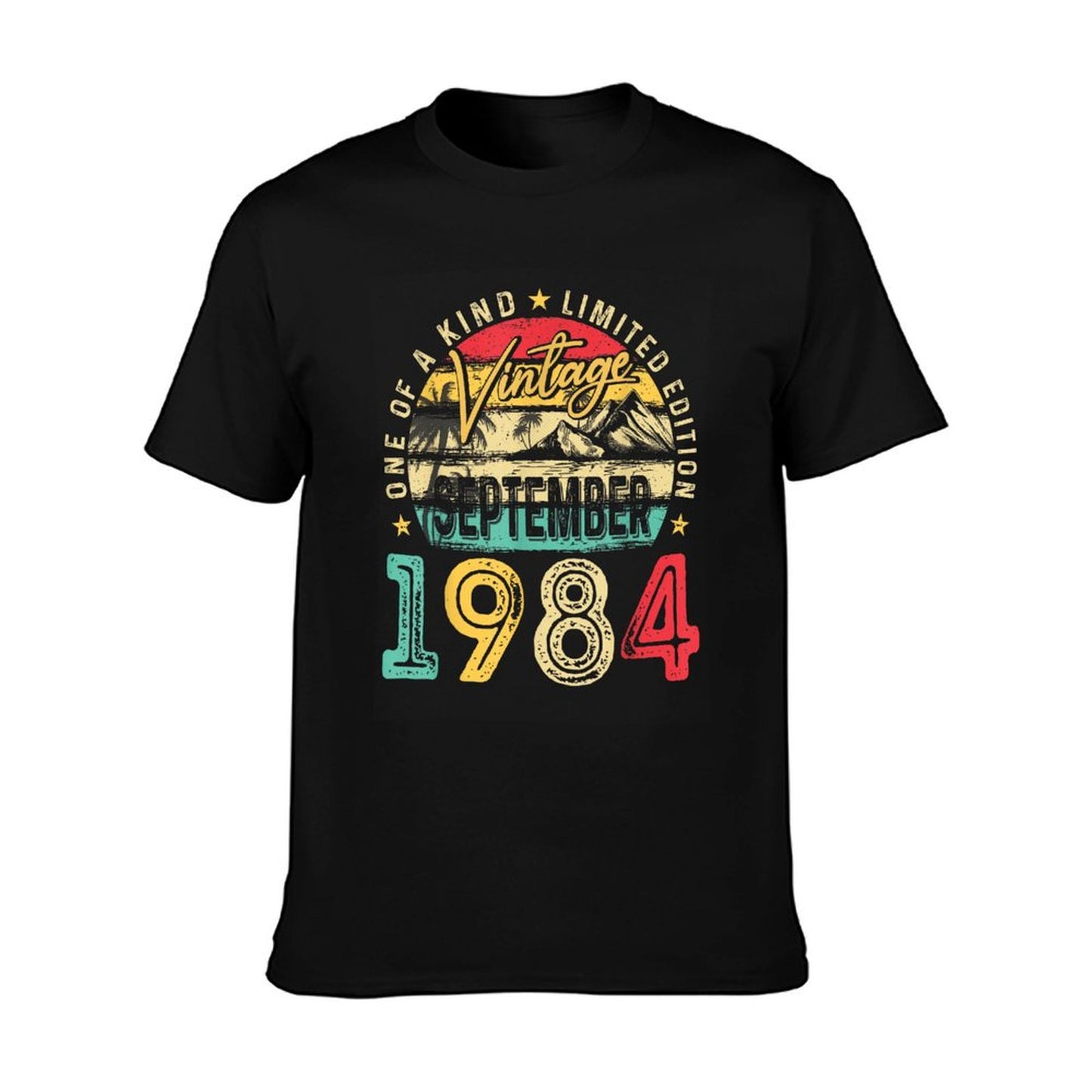 Vintage September 1984 40th Birthday Gifts Funny Men Women Affordable Price T-Shirt