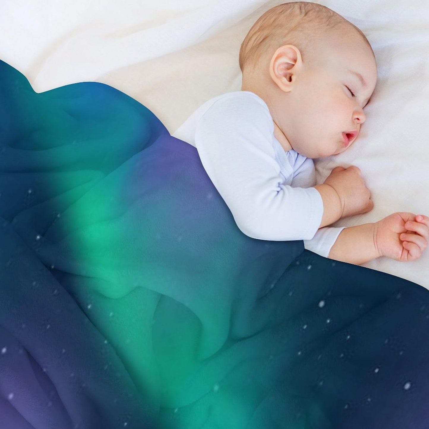 Aurora Borealis Northern Lights Throw Blanket