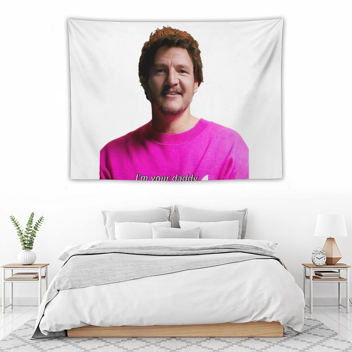 Pedro Pascal Daddy Tapestry