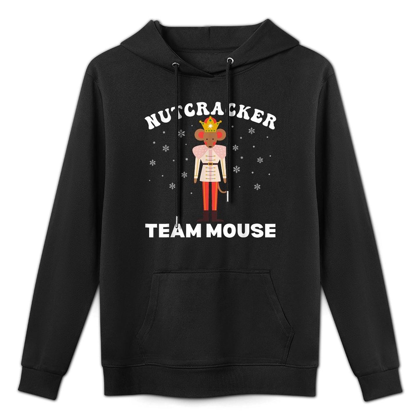 Team Mouse Nutcracker Christmas Dance Pajamas Kids Girls Easy Care Hoodie
