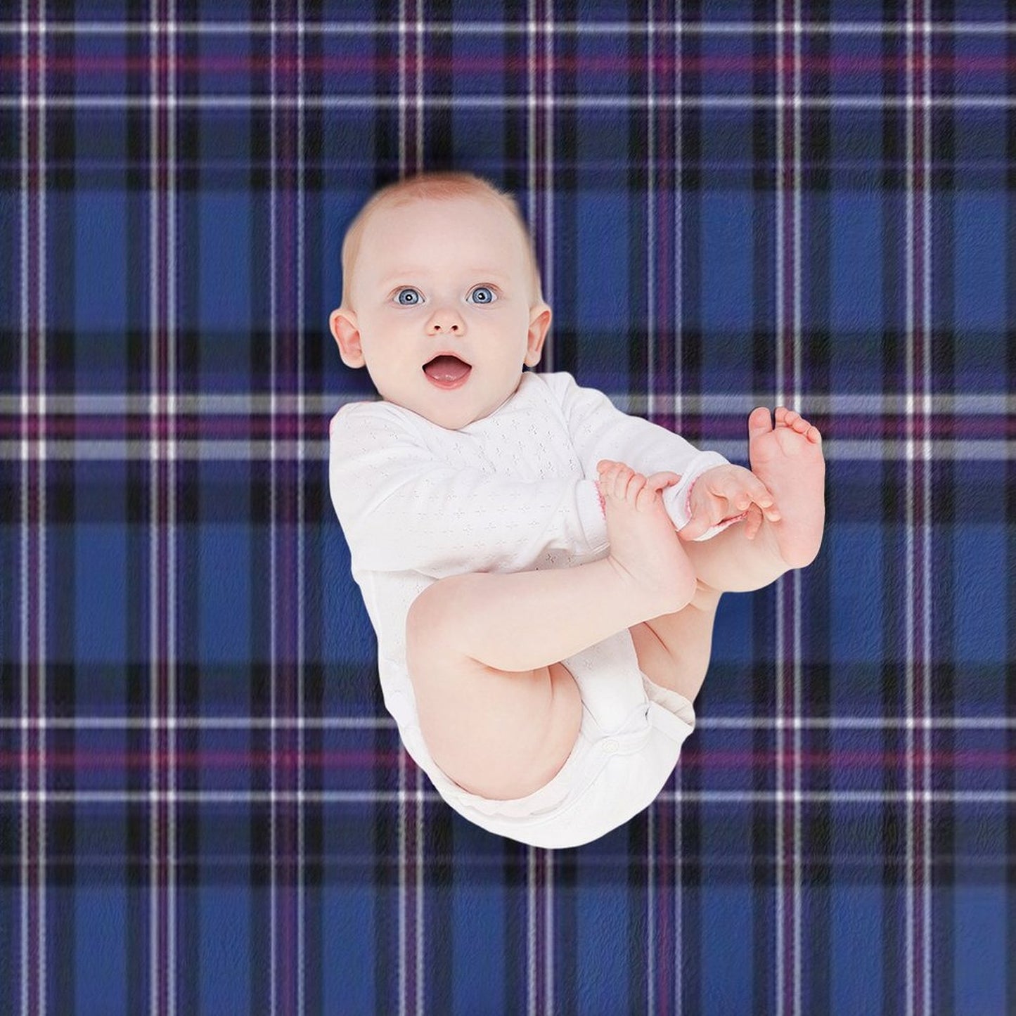 Gers Tartan Throw Blanket