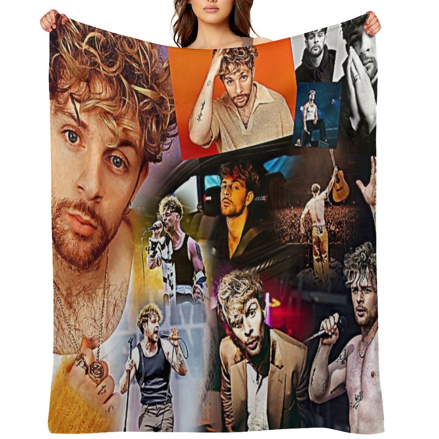 Tom Grennan Throw Blanket