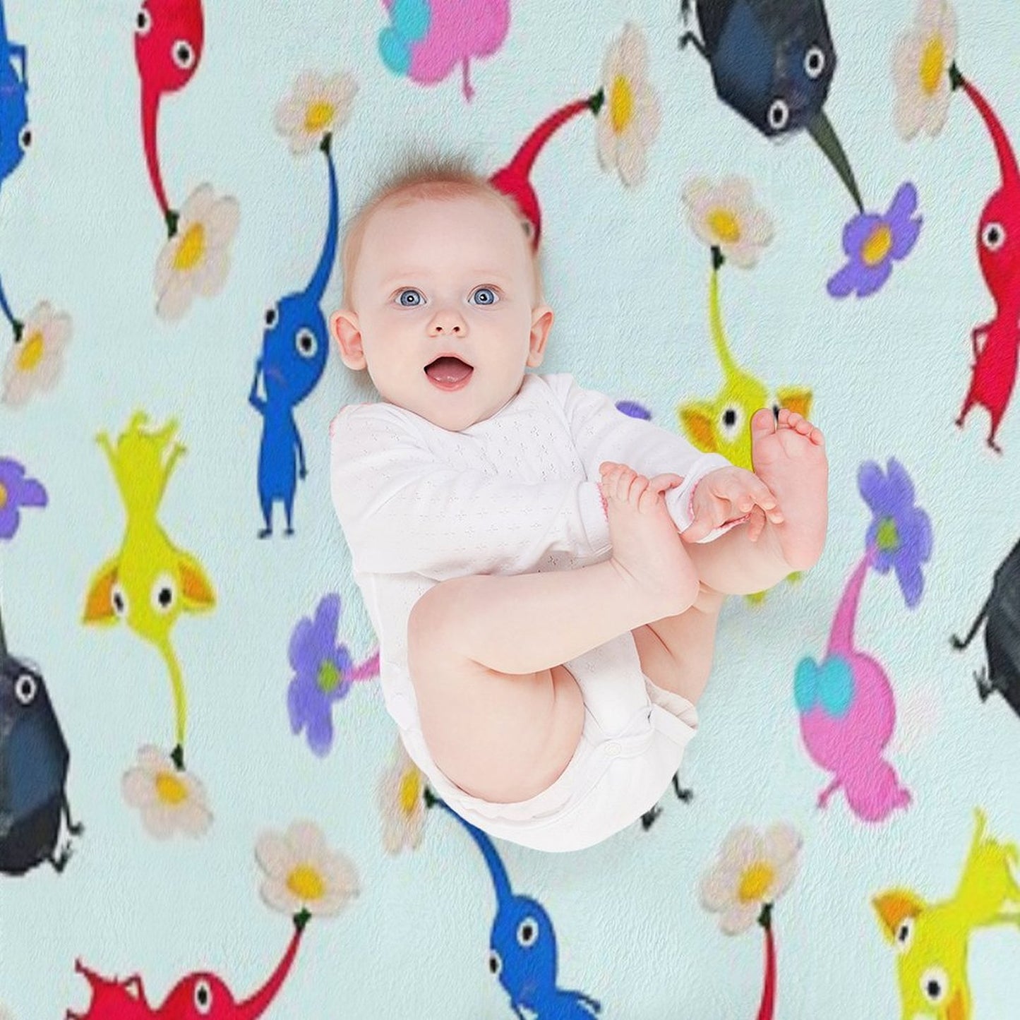 Pikmin Throw Blanket