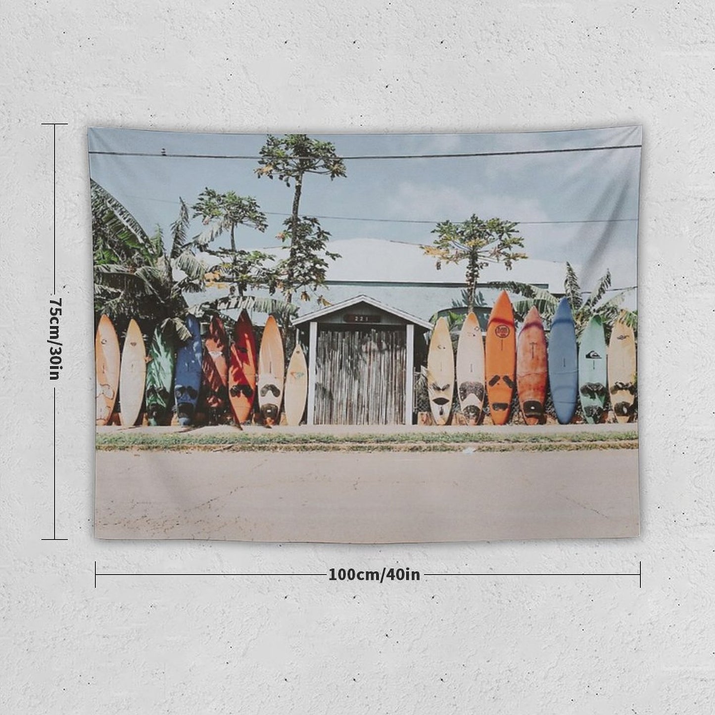 Lets Surf Lxxxiii Tapestry