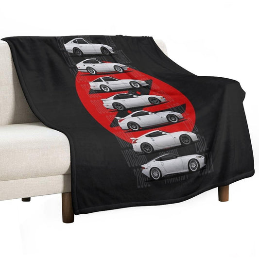 Z Generations (White) Throw Blanket