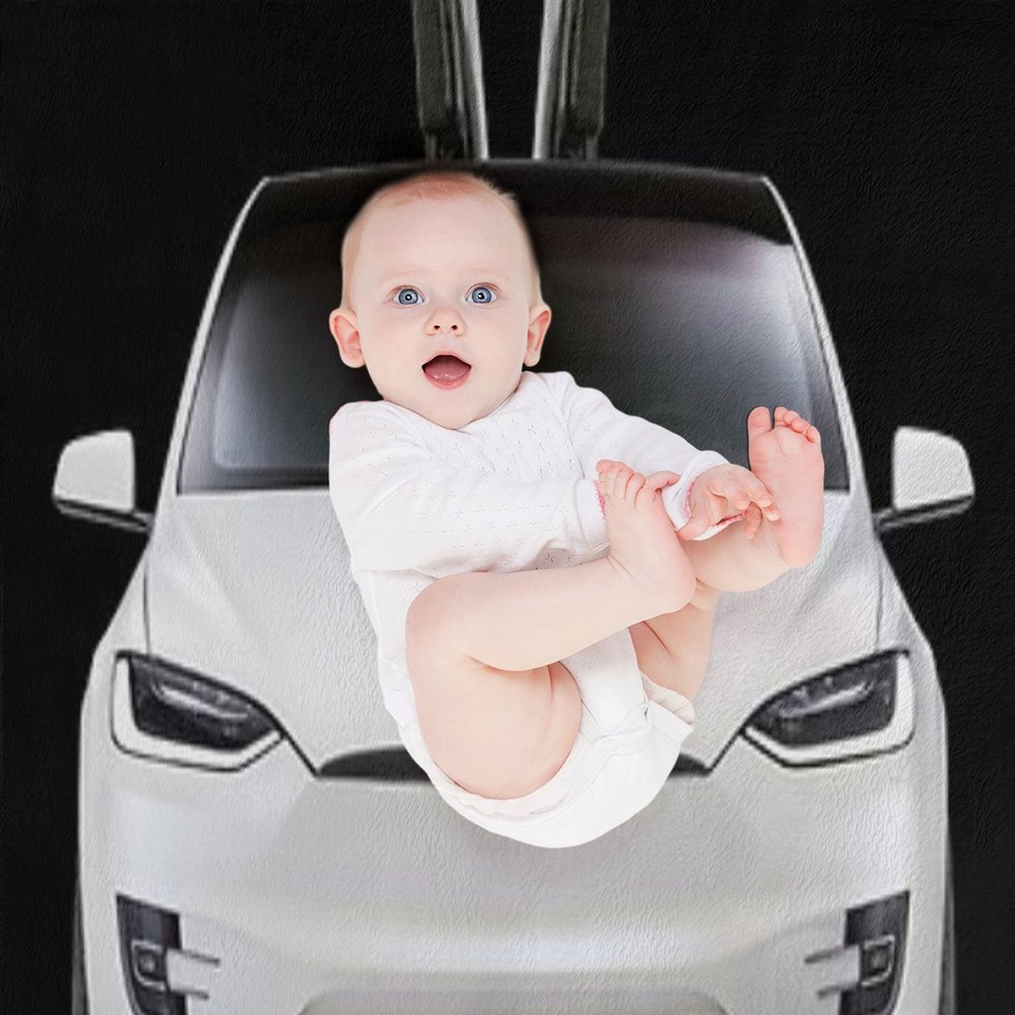 Model X, Tesla Model X Throw Blanket