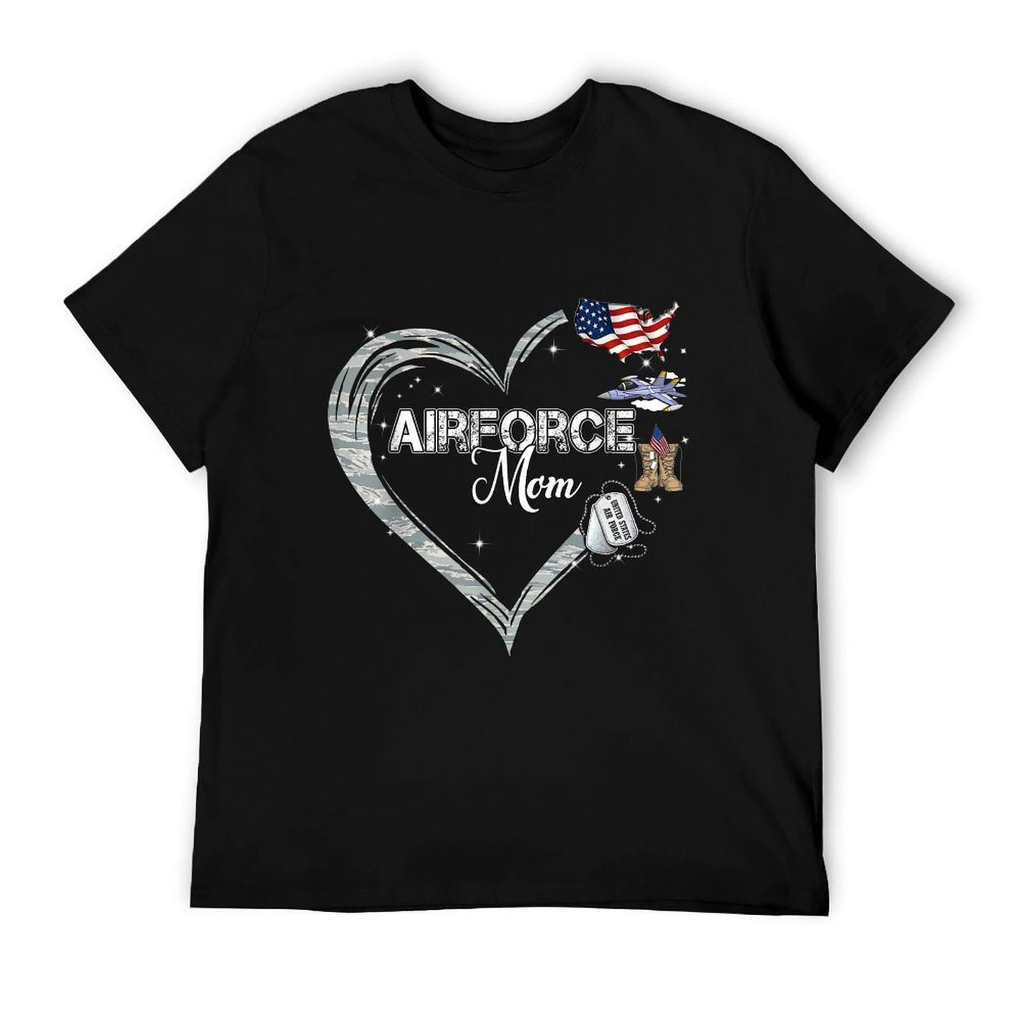 Proud Air Force Mom Air Force Graduation Mom USAF Mom T-Shirt