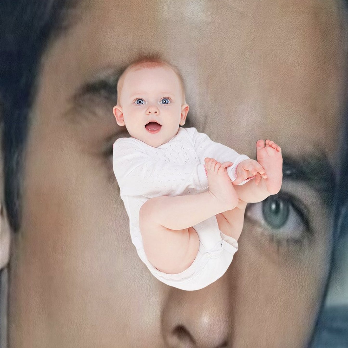 Alain Delon Throw Blanket