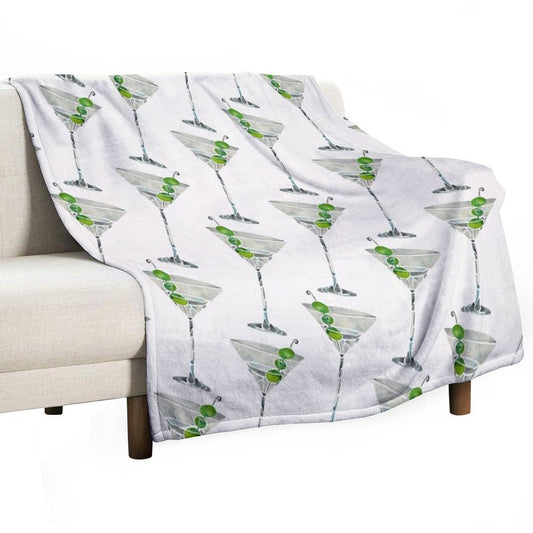 Dirty Martini Throw Blanket