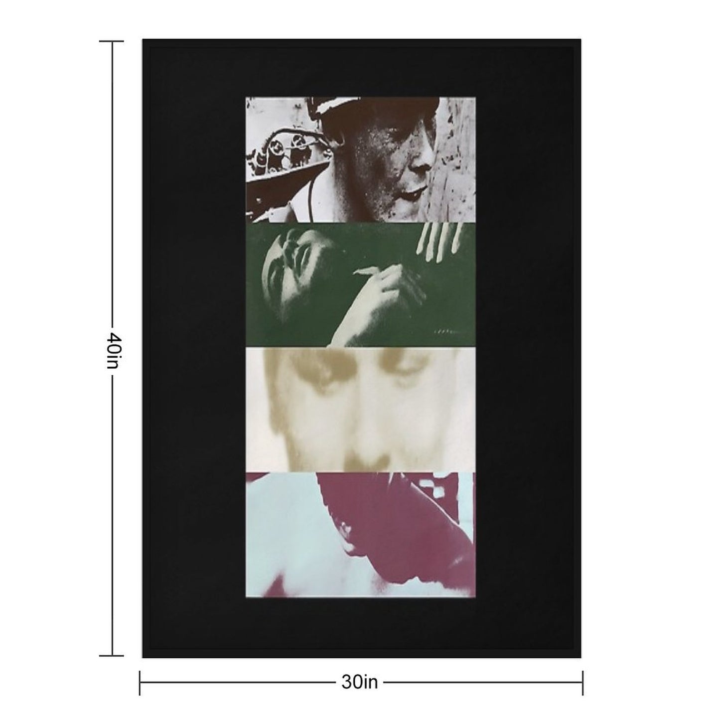 The Smiths Albums Throw Blanket