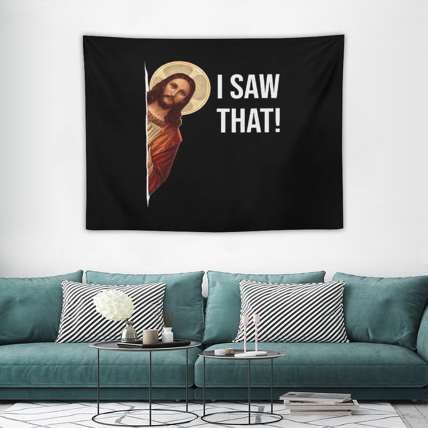 Jesus Meme I Saw That Tapestry